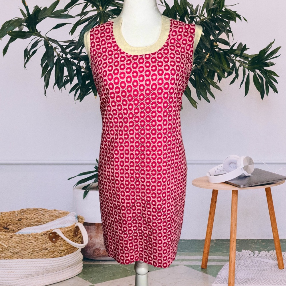 Merona Salmon Eyelet Dress